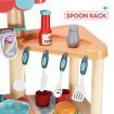 60 Accessories Kid Toy Kitchen Set Children Toddler Pretend Play