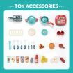 60 Accessories Kid Toy Kitchen Set Children Toddler Pretend Play