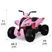 Kids Off Road Ride On Toy Electric ATV 12V Battery w/MP3 Bluetooth Radio