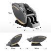 Homasa Zero Gravity Full Body Massage Chair with Heat and Remote Control