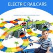 Flexible Track bend set military car toy 96pcs for 4 years+