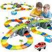 Flexible Track bend set military car toy 96pcs for 4 years+