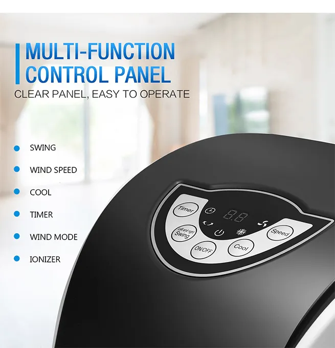 Maxkon 3 In 1 Portable Evaporative Air Cooler Purifier Remote Air Humidifier