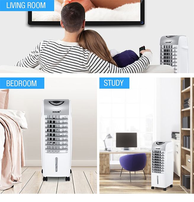 Maxkon Multi-functional 6L Evaporative Air Cooler Remote Cooling Fan Humidifier