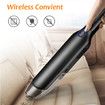 Handheld Wireless Vacuum Powerful Cyclone Suction Rechargeable Car Vacuum Cleaner Wet/Dry Auto Portable for Car Home Pet Hair