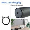 Handheld Wireless Vacuum Powerful Cyclone Suction Rechargeable Car Vacuum Cleaner Wet/Dry Auto Portable for Car Home Pet Hair