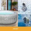 Bestway 4-6 Person Inflatable Hot Tub Pool Outdoor Jacuzzi Bubble Massage Spa
