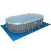 Bestway 4.88x3.05x1.07m Power Steel Frame Above Ground Oval Pool Set