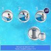 Bestway 4.57M Above Ground Metal Frame Swimming Pool w/Ladder, Cover & Filter Pump