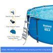 Bestway 4.57M Above Ground Metal Frame Swimming Pool w/Ladder, Cover & Filter Pump