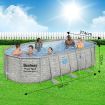 Bestway Steel Frame Above Ground Swimming Pool Filter Pump 5.49 x 2.74 x 1.22M