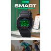 SKMEI 1629 LED Display Men Digital Watches Bluetooth Sport Fitness Tracker Waterproof Male Electronic Wristwatch
