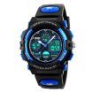 SKMEI 1163 Fashion Children Digital Watch Swimming Dual Display Kids Sport Watch - Blue