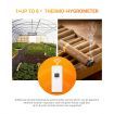 Maxkon WIFI Weather Station Solar Powered for UV Light Temperature Humidity Wind Speed