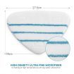 Maxkon 5 Pack Replacement Washable Microfiber Steam Mop Pads for 13-in-1 Steam Mop