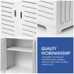 Freestanding Bathroom Cabinet Storage Shelf Organiser Stand Waterproof Cupboard