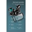 AWEI T29 True Wireless Earbuds Bluetooth 5.0 With Mic Touch Control Waterproof IPX4 Stereo Sound For All kinds of Phones
