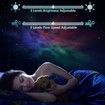 Star Light Projector, Galaxy Projector with LED Nebula Cloud -Silver Gray