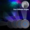 Star Light Projector, Galaxy Projector with LED Nebula Cloud -Silver Gray