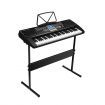 61 Key Portable Electronic Keyboard Electric Piano with Microphone Power Adaptor Melodic