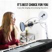 61 Key Electronic Keyboard Piano with 24 Demo Songs LED Screen Music Stand Melodic
