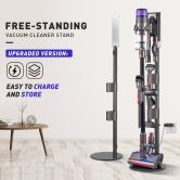 Freestanding Vacuum Stand Rack Cleaner with Wire Organiser