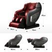 HOMASA 4D Electric Massage Recliner Chair Zero Gravity Massager Red