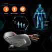 HOMASA 4D Electric Massage Recliner Chair Zero Gravity Massager Red