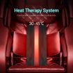 HOMASA 4D Electric Massage Recliner Chair Zero Gravity Massager Red