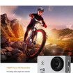 Sport Action Camera Vlog DV, HD 1080P 2.0 inch, 5MP, 120 Degree Wide-Angle, 30m Underwater Waterproof Camcorder(Black)