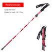 1pcs Walking Stick Outdoor Folding Trekking Poles Nordic Hiking Nature hike Antishock suitable height 150-170 CM