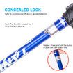 1PCS Walking Stick Outdoor Folding Trekking Poles Nordic Hiking Nature hike Antishock-suitable height 170-190 CM