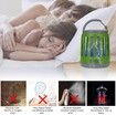 LED Tent Lamp 2-in-1 Bug Zapper Lamp USB Rechargeable Camping Lantern Portable Waterproof Electric Mosquito Killer LED Lantern