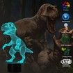 3D Dinosaur Bedside Lamp, T-rex Illusion Laser Night Light 16 Colors Changing Remote Control Novelty Child's Room Decor Xmas Birthday Kids Baby Boy