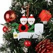 2020 Christmas Tree Hanging Ornament Kit Personalized 2 Family Members Names Decoration