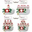2020 Christmas Tree Hanging Ornament Kit Personalized 6 Family Members Names Decoration