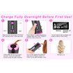 Cordless Automatic Hair Curler|Portable Curling Wand for Hair Styling Anytime Anywhere