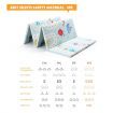 Baby Play Mat Waterproof Kids Crawling Carpet Pad Rug Activity Gym Centre Reversible 200cmx180cmx15mm