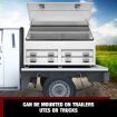 130x60x80cm 4 Drawer Truck Ute Tool Box Storage Toolbox White