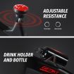 Excercise Bike Stationary Bicycle Spin Gym Trainer Indoor Aerobic Cycling Pedal Exerciser with Adjustable Resistance