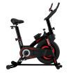 Excercise Bike Stationary Bicycle Spin Gym Trainer Indoor Aerobic Cycling Pedal Exerciser with Adjustable Resistance