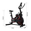 Excercise Bike Stationary Bicycle Spin Gym Trainer Indoor Aerobic Cycling Pedal Exerciser with Adjustable Resistance