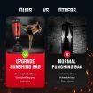 Genki Free Standing Punching Bag Boxing Stand Kicking Workout MMA UFC Training Gear Red