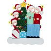 2020 Christmas Tree Hanging Resin Ornament Personalized 5 Family Members Names SIZE 7*10CM