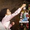 2020 Christmas Tree Hanging Resin Ornament Personalized 5 Family Members Names SIZE 7*10CM