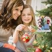 2020 Christmas Tree Hanging Resin Ornament Personalized 5 Family Members Names SIZE 7*10CM