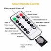 RC String Lights Multicolors 40 Bulbs 6 Meters Battery Power
