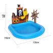 Bestway Inflatable Kiddie Pool Blow Up Tug Boat Play Pool Children Kids Toy Pool Playset