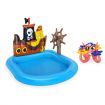 Bestway Inflatable Kiddie Pool Blow Up Tug Boat Play Pool Children Kids Toy Pool Playset