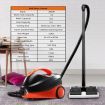 Maxkon 2.1L High Pressure Carpet Floor Window Steam Cleaner Mop Black
